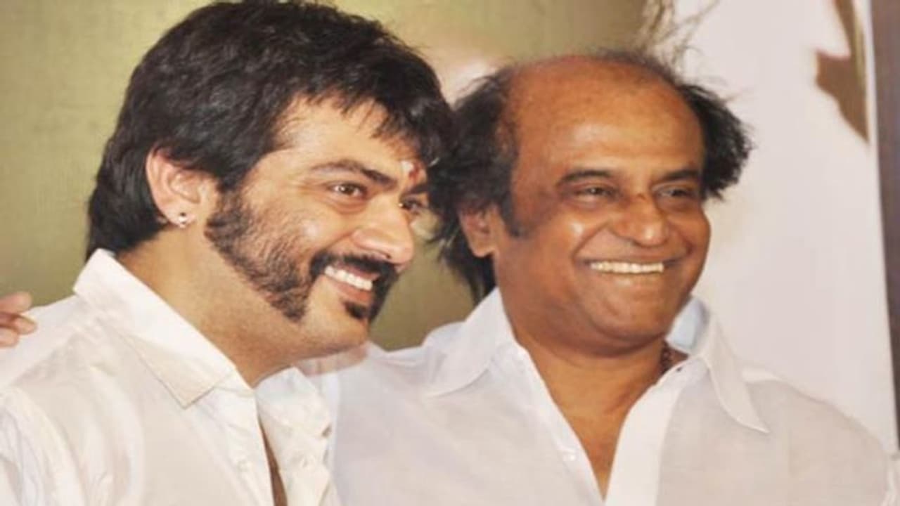 రజనీకి అజిత్ ఫోన్.. ఖుషీ అవుతున్న ఫ్యాన్స్ రజనీకి అజిత్ ఫోన్.. ఖుషీ అవుతున్న ఫ్యాన్స్