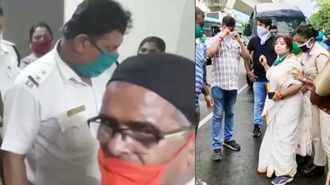 বেহালায় বিজেপির তিরঙ্গা যাত্রায় বাধা পুলিশের,গ্রেফতার ঘিরে উত্তেজনা থানায়