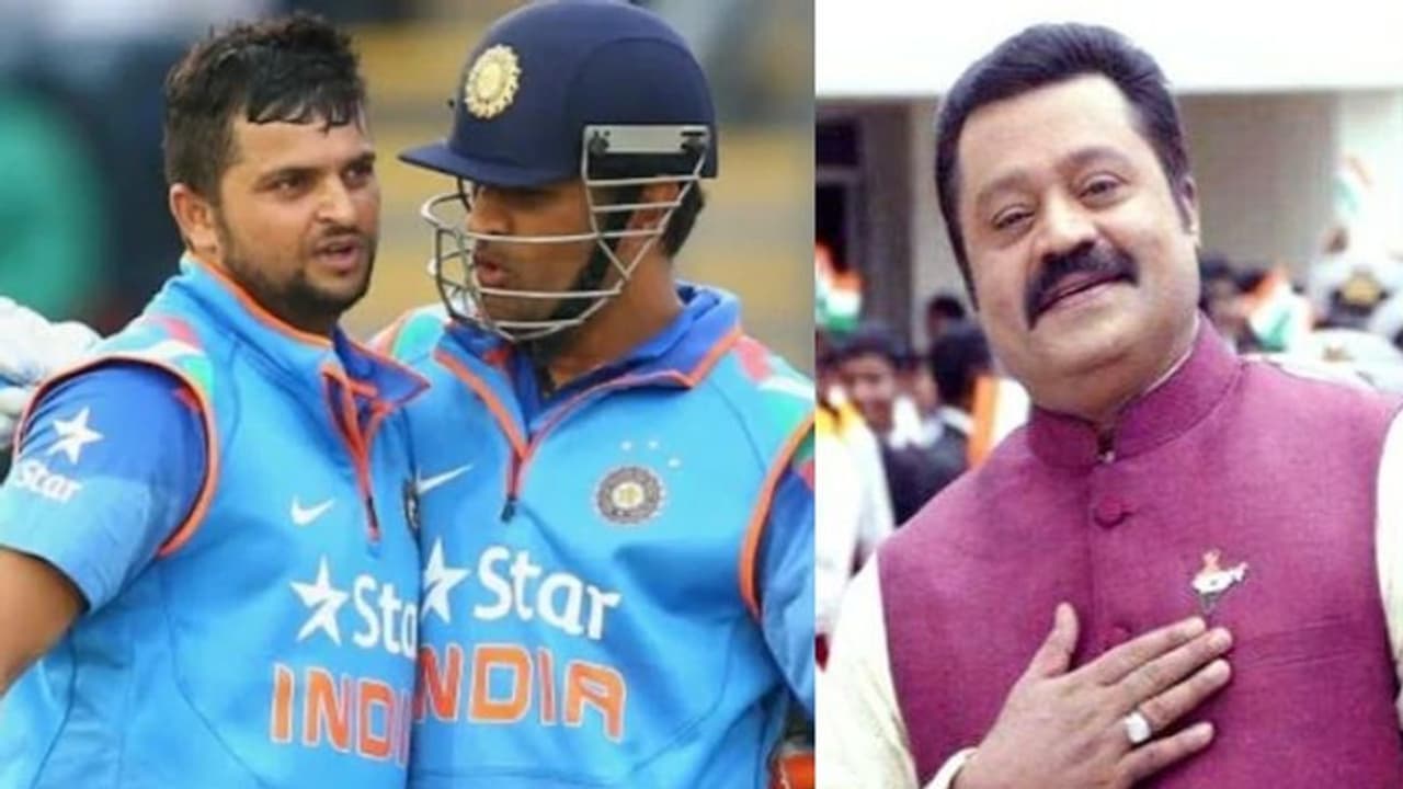 'ഇന്ത്യൻ ക്രിക്കറ്റിലെ പ്രതിഭാധനരായ ഐക്കണുകൾ'; ധോണിക്കും റെയ്നക്കും ആശംസയുമായ് സുരേഷ് ​ഗോപി