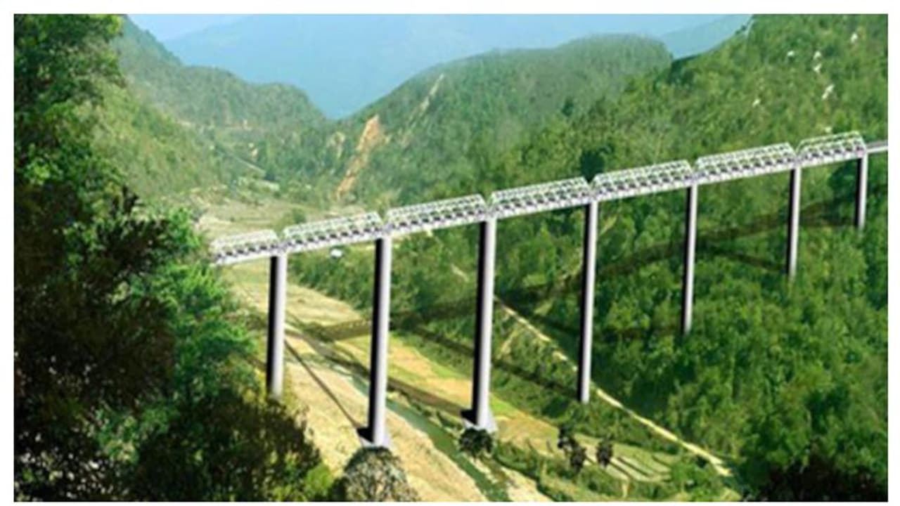 আবারো তাক লাগাতে চলেছে ভারতীয় রেল, মণিপুরে তৈরি হচ্ছে বিশ্বের উচ্চতম পায়ার রেল সেতু