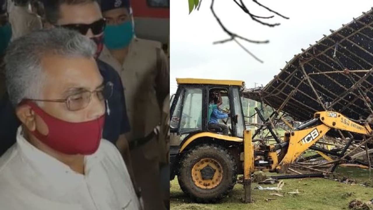 বিশ্বভারতীকাণ্ডে কাঠগড়ায় তৃণমূল, কেন্দ্রীয় হস্তক্ষেপ দাবি করলেন দিলীপ ঘোষ