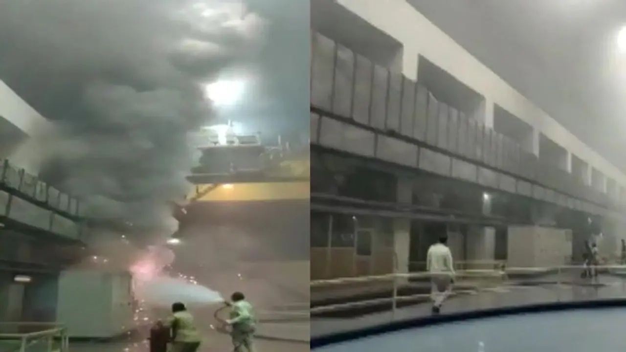 তেলেঙ্গানার শ্রীসাইলাম জলবিদ্যুৎ কেন্দ্রে বিধ্বংসী আগুন, লেলিহান শিখার মাঝে আটকে ৯ কর্মী