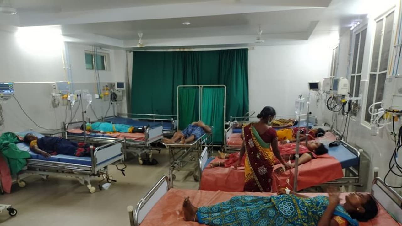 Andhra Pradesh: 14 hospitalised after ammonia gas leak at milk dairy unit Andhra Pradesh: 14 hospitalised after ammonia gas leak at milk dairy unit