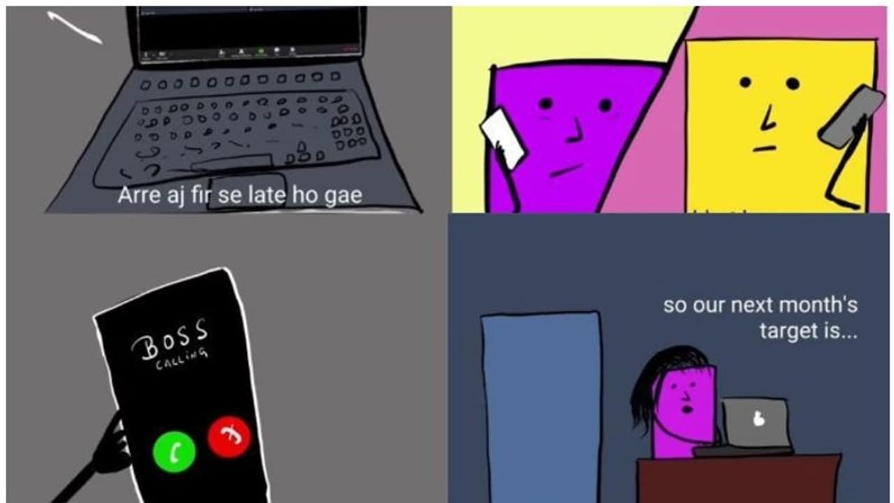 'വർക്ക് ഫ്രം ഹോം' അത്ര സുഖമുള്ള ഏർപ്പാടല്ല, കാണാം രസകരമായ ഒരു ആനിമേറ്റഡ് വീഡിയോ