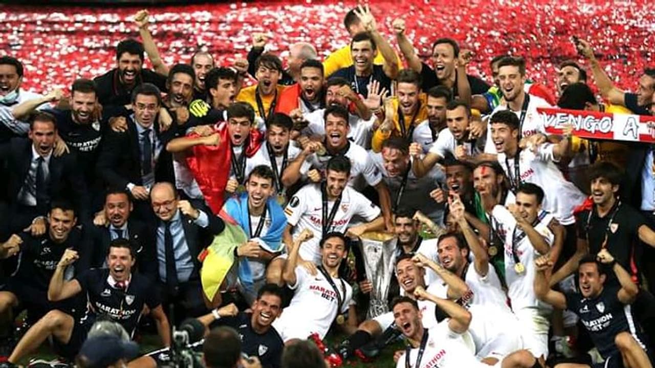 ৪ বছর পর ইউরোপা লিগ জয় সেভিয়ার, আরও একটি ট্রফিহীন মরশুম ইন্টারের ৪ বছর পর ইউরোপা লিগ জয় সেভিয়ার, আরও একটি ট্রফিহীন মরশুম ইন্টারের