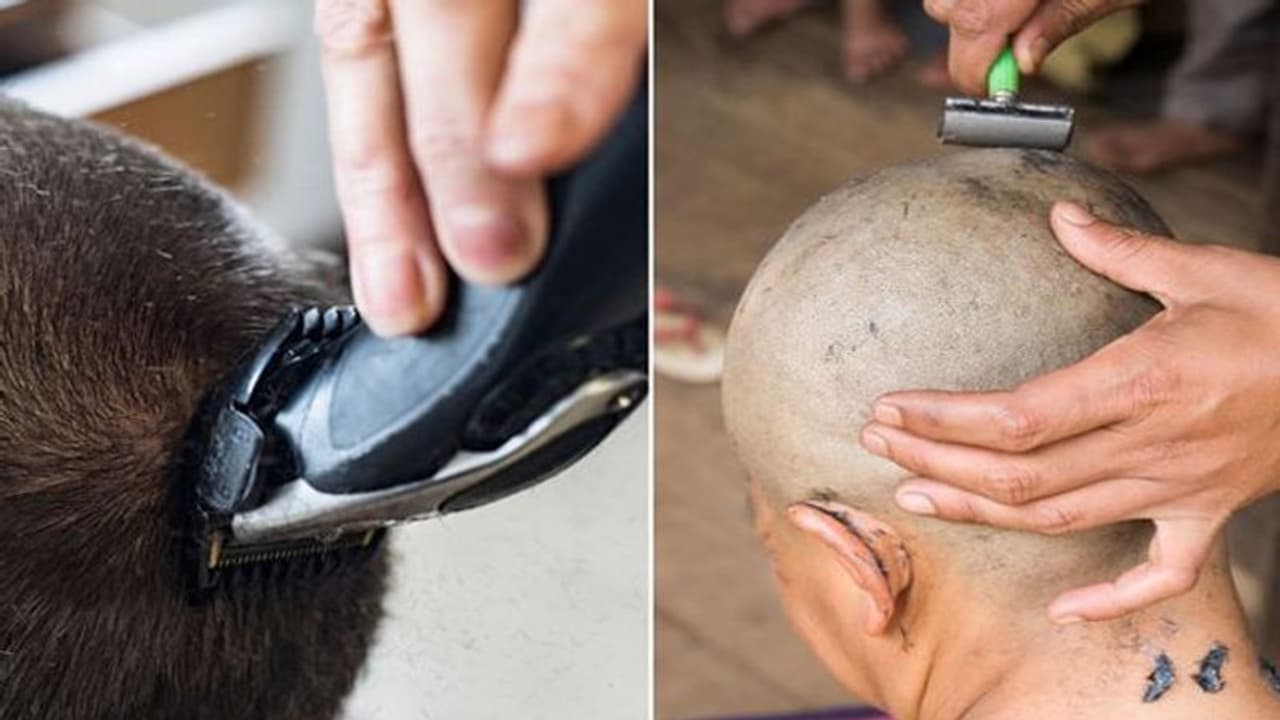 ప్రియుడితో వెళ్లిపోయిందని.. యువతికి గుండు కొట్టించి..