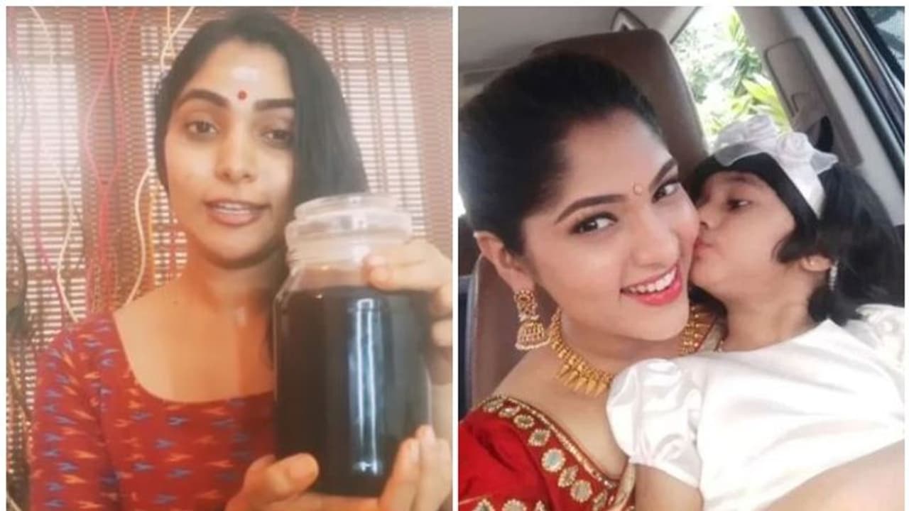 'എന്റെ കൺമണിയ്ക്കായി തയ്യാറാക്കിയ സ്പെഷ്യൽ എണ്ണ' ; വീഡിയോ പങ്കുവച്ച് മുക്ത