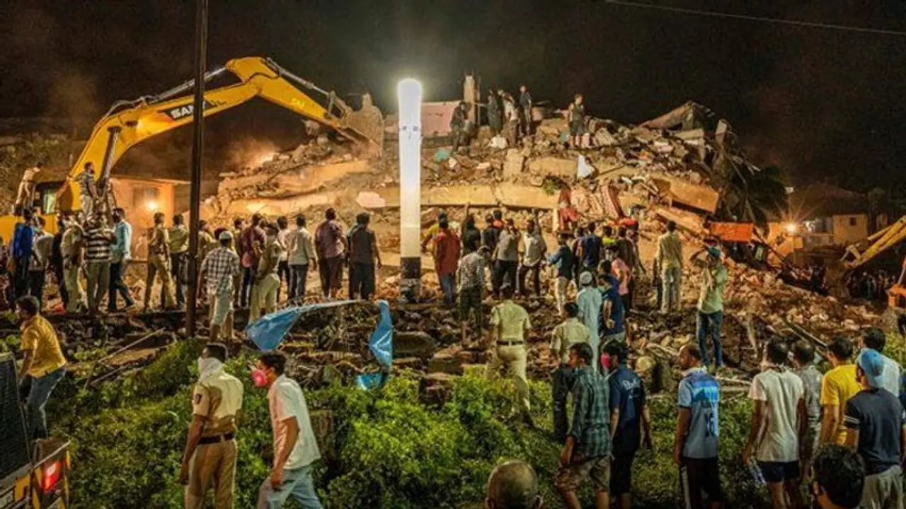 Maharashtra building collapse: 1 dead, rescue operations underway; PM Modi saddened by incident Maharashtra building collapse: 1 dead, rescue operations underway; PM Modi saddened by incident