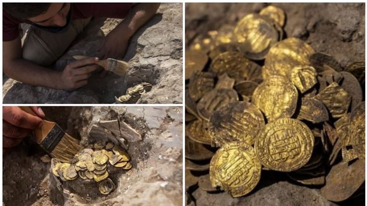 ഗവേഷണത്തിനിടെ വലിയ ആണികള്‍ക്കൊണ്ട് ഉറപ്പിച്ച പാത്രത്തിനുള്ളില്‍ കൗമാരക്കാര്‍ കണ്ടെത്തിയത് വന്‍ സ്വര്‍ണശേഖരം
