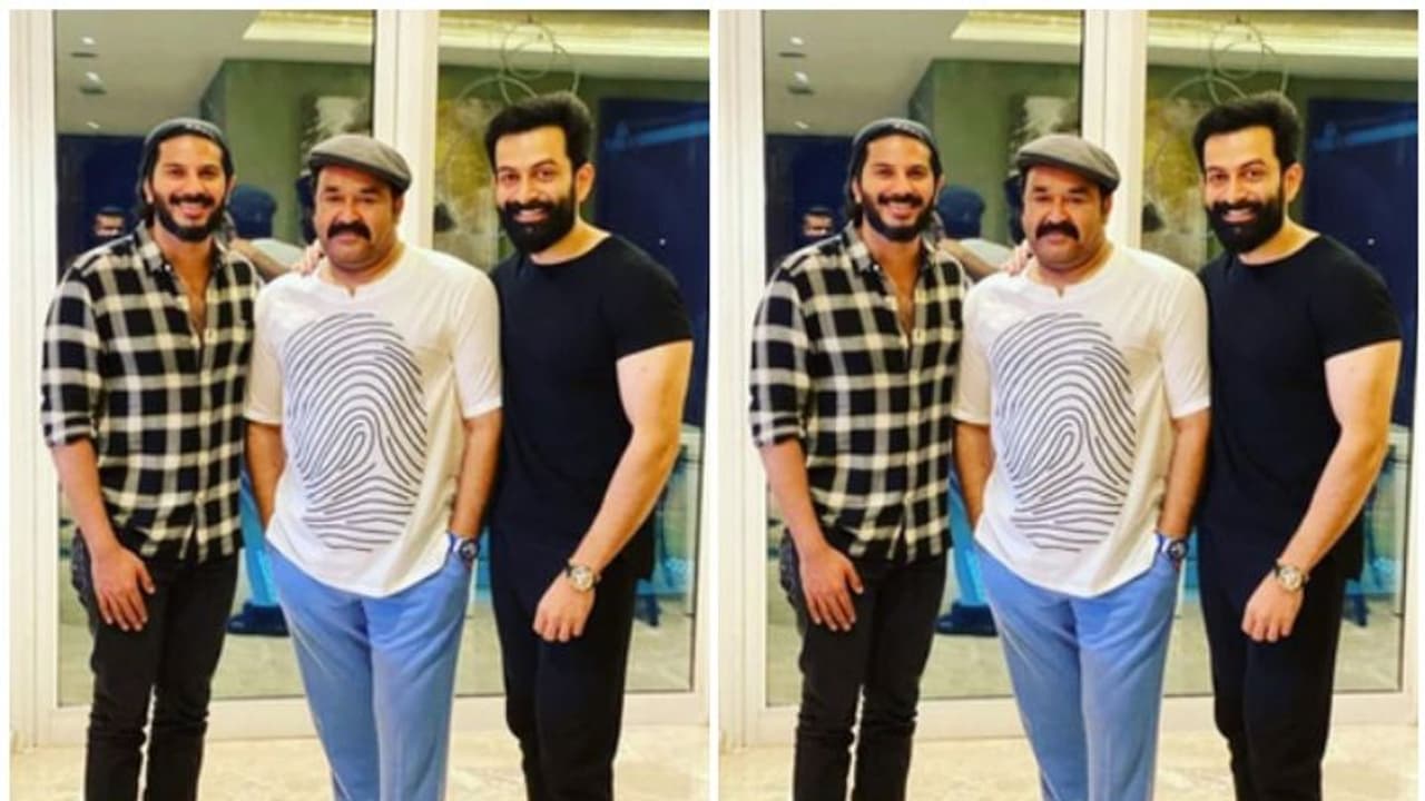 പൃഥ്വിക്കും ദുല്‍ഖറിനും ഒപ്പം ലാലേട്ടൻ, പുതിയ ഫോട്ടോ ഏറ്റെടുത്ത് ആരാധകര്‍