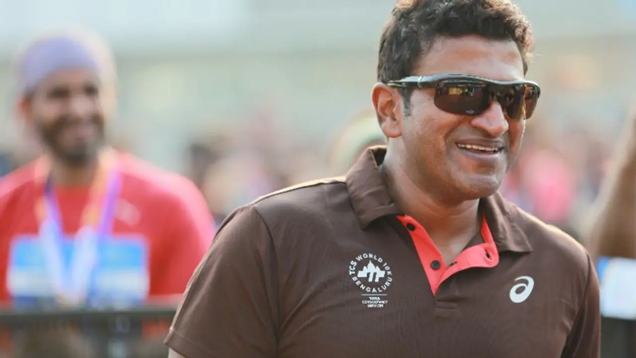 Sandalwood actor Puneeth Rajkumar supports ‘Sunfeast India Run As One’ Sandalwood actor Puneeth Rajkumar supports ‘Sunfeast India Run As One’