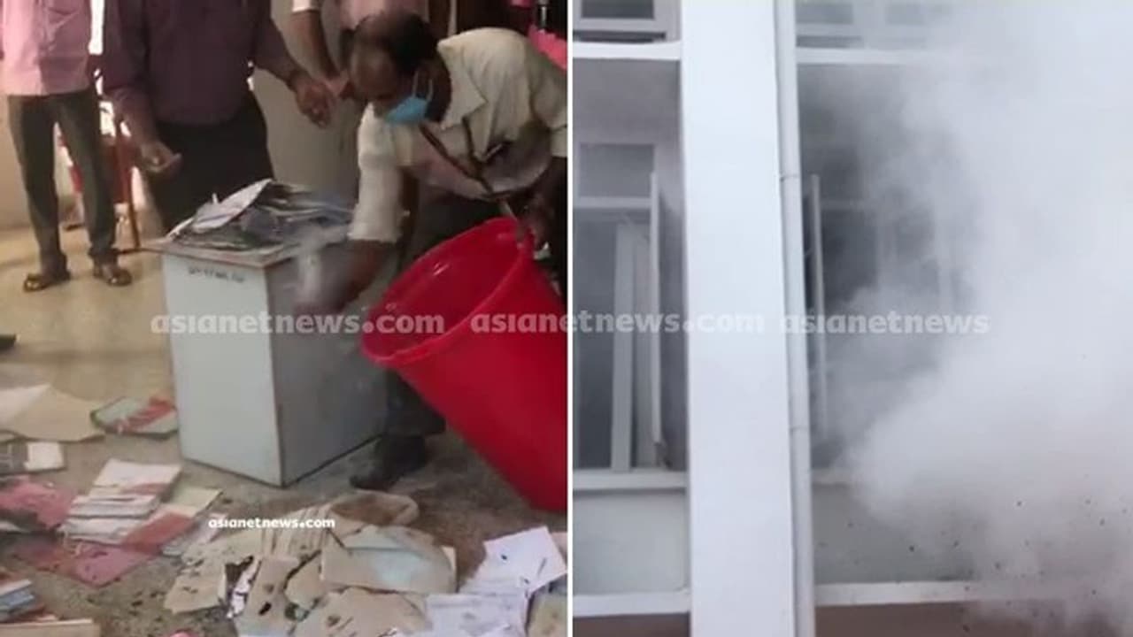 സെക്രട്ടേറിയറ്റിലെ തീപിടുത്തം; മന്ത്രിസഭായോഗം ചര്‍ച്ച ചെയ്തേക്കും, പ്രതിഷേധം ആളിക്കത്തിക്കാന്‍ പ്രതിപക്ഷം