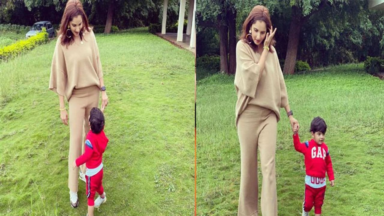కొడుకుతో సరదాగా వాకింగ్.. ఫోటో షేర్ చేసిన సానియా కొడుకుతో సరదాగా వాకింగ్.. ఫోటో షేర్ చేసిన సానియా