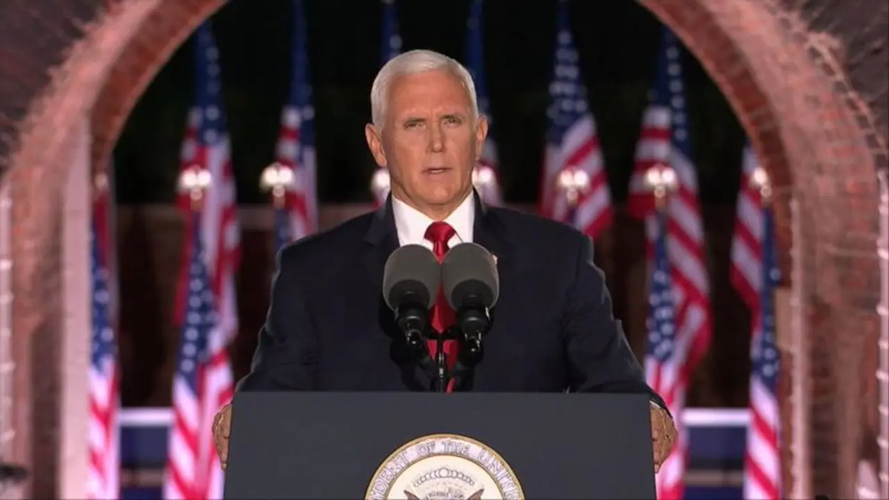 <p>Seeking re election, US Vice President Mike Pence has launched a frontal attack against Democratic presidential candidate Joe Biden, saying he has been a "cheerleader" for communist China and would be nothing more than a "Trojan horse" for a radical left.<br />
&nbsp;</p>
