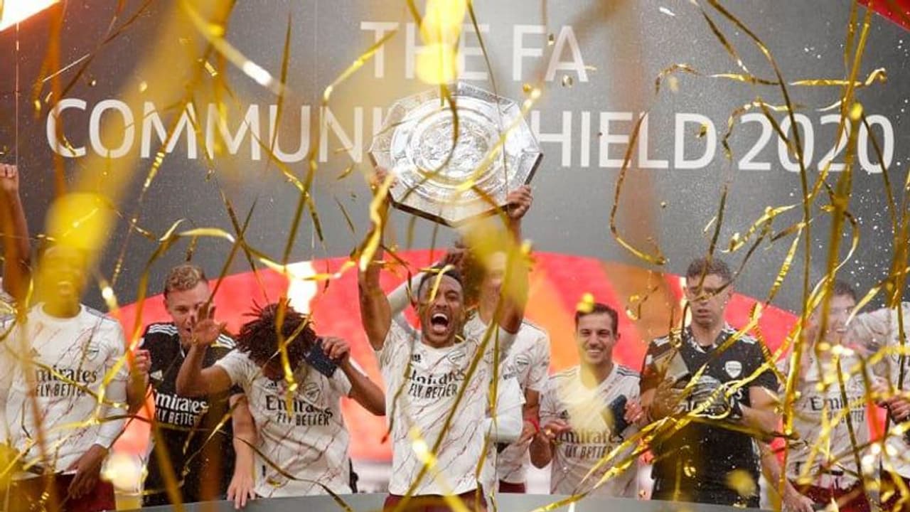 പ്രീമിയർ ലീഗ് ചാംപ്യന്മാർ തല കുനിച്ചു; കമ്മ്യൂണിറ്റി ഷീൽഡ് ആഴ്സനലിന് പ്രീമിയർ ലീഗ് ചാംപ്യന്മാർ തല കുനിച്ചു; കമ്മ്യൂണിറ്റി ഷീൽഡ് ആഴ്സനലിന്