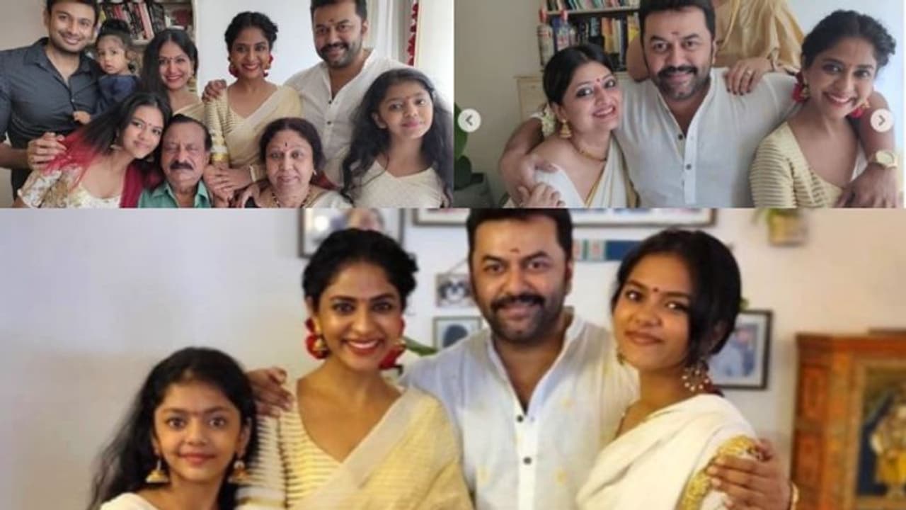 ഓണത്തിന് പ്രാണയുടെ വസ്ത്രത്തില് സകുടുംബം; ചിത്രങ്ങള് പങ്കുവച്ച് പൂര്ണ്ണിമ ഓണത്തിന് പ്രാണയുടെ വസ്ത്രത്തില് സകുടുംബം; ചിത്രങ്ങള് പങ്കുവച്ച് പൂര്ണ്ണിമ