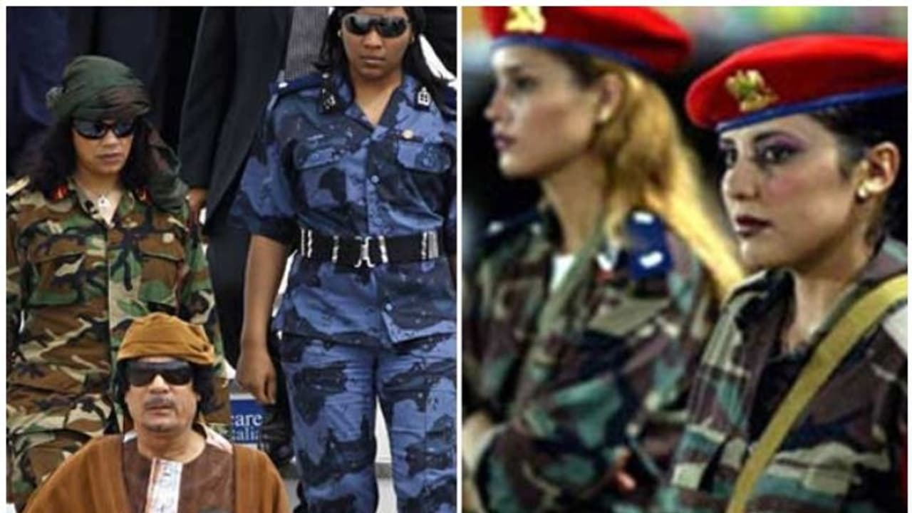 നാൽപതു കന്യകമാരെ അംഗരക്ഷകരാക്കി വെച്ചിരുന്ന കേണൽ ഗദ്ദാഫി; ലിബിയയിലെ സ്വേച്ഛാധിപതിയുടെ ആഡംബരജീവിതം നാൽപതു കന്യകമാരെ അംഗരക്ഷകരാക്കി വെച്ചിരുന്ന കേണൽ ഗദ്ദാഫി; ലിബിയയിലെ സ്വേച്ഛാധിപതിയുടെ ആഡംബരജീവിതം