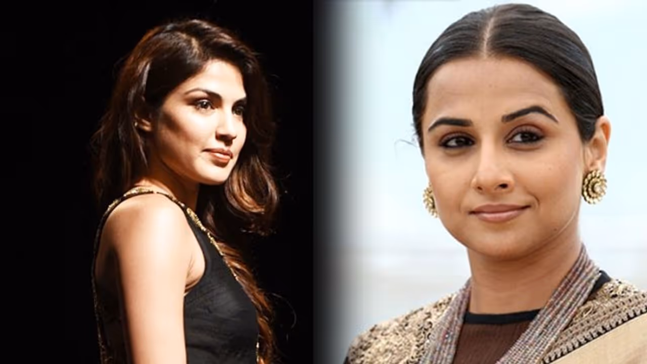 After Taapsee Pannu and Shibani Dandekar, Vidya Balan supports Rhea: Isn’t it innocent until proven guilty? After Taapsee Pannu and Shibani Dandekar, Vidya Balan supports Rhea: Isn’t it innocent until proven guilty?