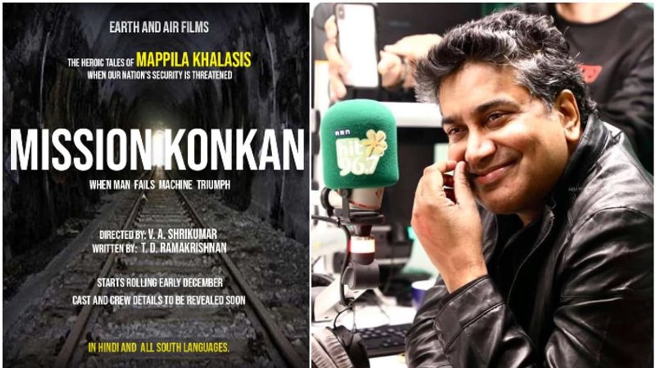 വി എ ശ്രീകുമാര്‍ ബോളിവുഡിലേക്ക്; ബിഗ് ബജറ്റില്‍ 'മിഷന്‍ കൊങ്കണ്‍' വരുന്നു
