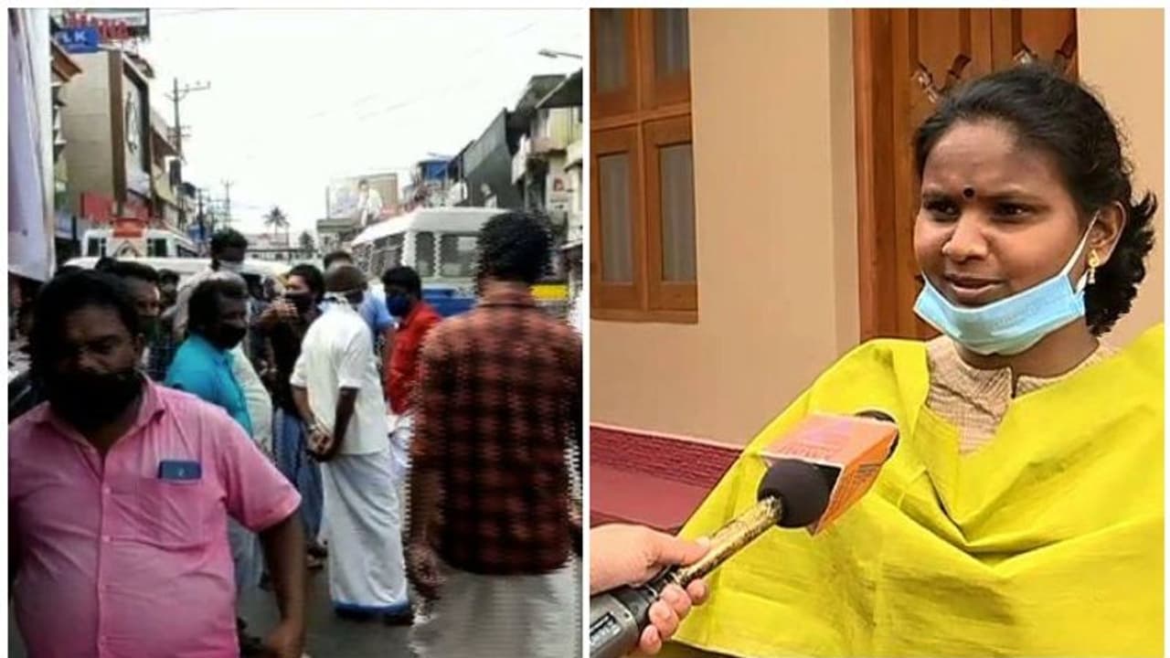 രമ്യ ഹരിദാസ് എം പിയെ എസ്എഫ്ഐ പ്രവർത്തകര്‍ കരിങ്കൊടി കാണിച്ചു; എസ്എഫ്ഐ ഏരിയ സെക്രട്ടറി കസ്റ്റഡിയിൽ