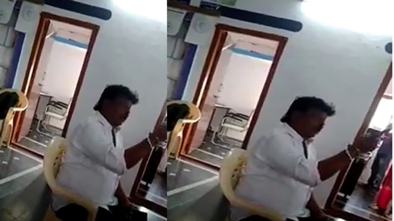 మా పనులనే చేయరా... సచివాలయ ఉద్యోగి చెంప చెల్లుమనిపించిన వైసీపీ నేత