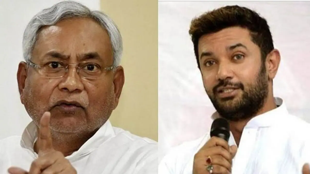 नीतीश कुमार की अगुवाई में चुनाव से परहेज करेंगे चिराग!