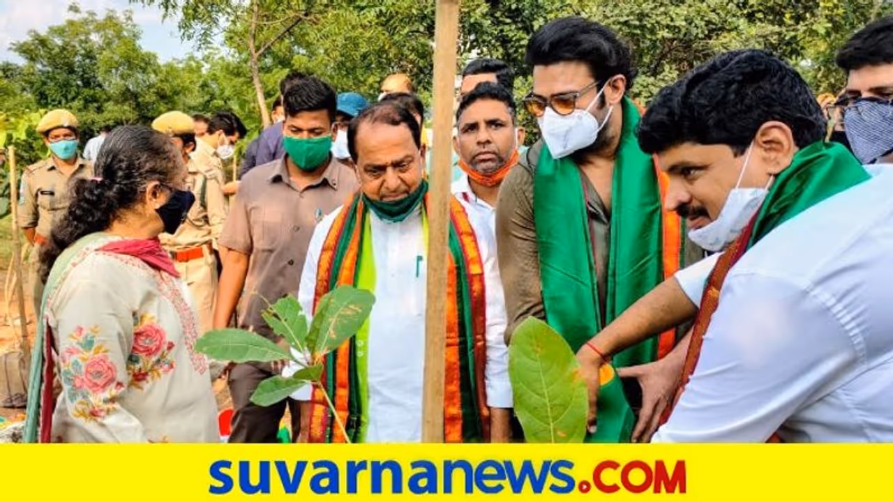 1650 ಎಕರೆ ಅರಣ್ಯ ಭೂಮಿ ದತ್ತು ಪಡೆದ ಬಾಹುಬಲಿ ನಟ..!