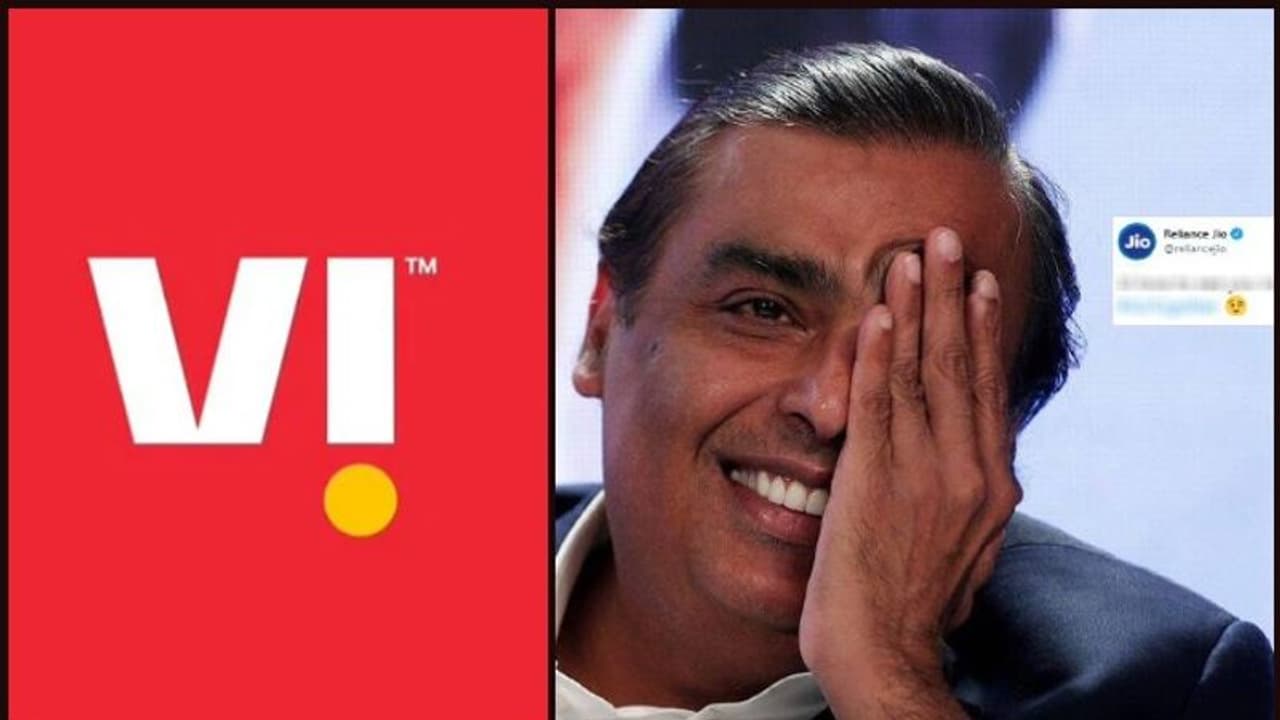 വോഡഫോണും ഐഡിയയും 'വി' ആയി; ആശംസ നേര്ന്ന് ജിയോ വോഡഫോണും ഐഡിയയും 'വി' ആയി; ആശംസ നേര്ന്ന് ജിയോ