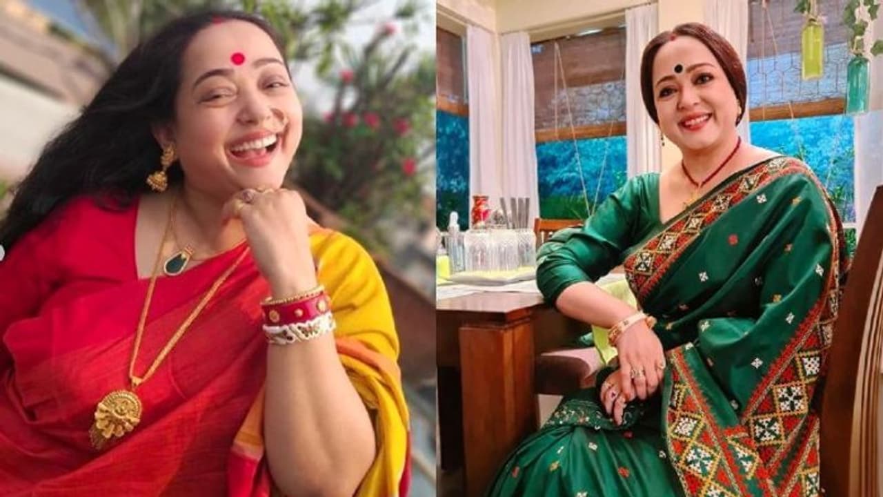 সপ্তমীতে 'রেড হট' লুক, সাবেকিয়ানার সাজেই পুজোর শুভেচ্ছা, গান গেয়ে মন কাড়লেন অপাদি সপ্তমীতে 'রেড হট' লুক, সাবেকিয়ানার সাজেই পুজোর শুভেচ্ছা, গান গেয়ে মন কাড়লেন অপাদি