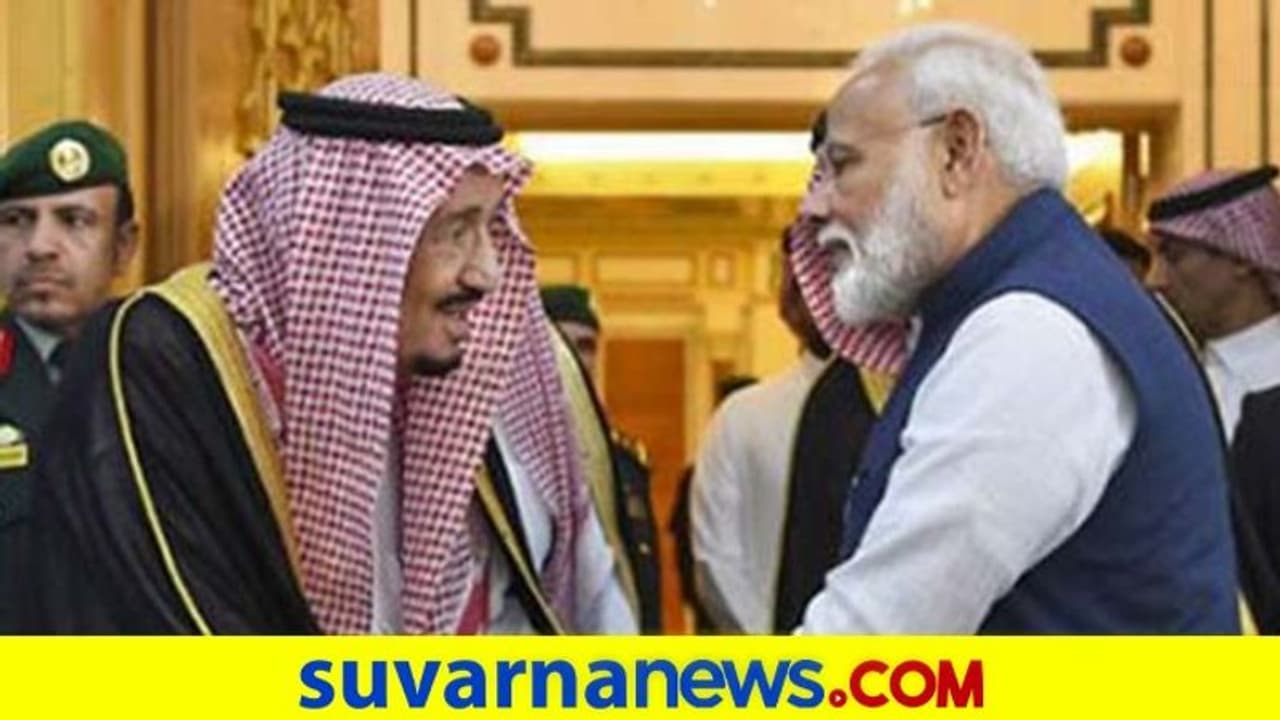 ಸೌದಿ ದೊರೆ ಸಲ್ಮಾನ್ ಜೊತೆ ಪ್ರಧಾನಿ ಮೋದಿ ಮಾತುಕತೆ ಸೌದಿ ದೊರೆ ಸಲ್ಮಾನ್ ಜೊತೆ ಪ್ರಧಾನಿ ಮೋದಿ ಮಾತುಕತೆ