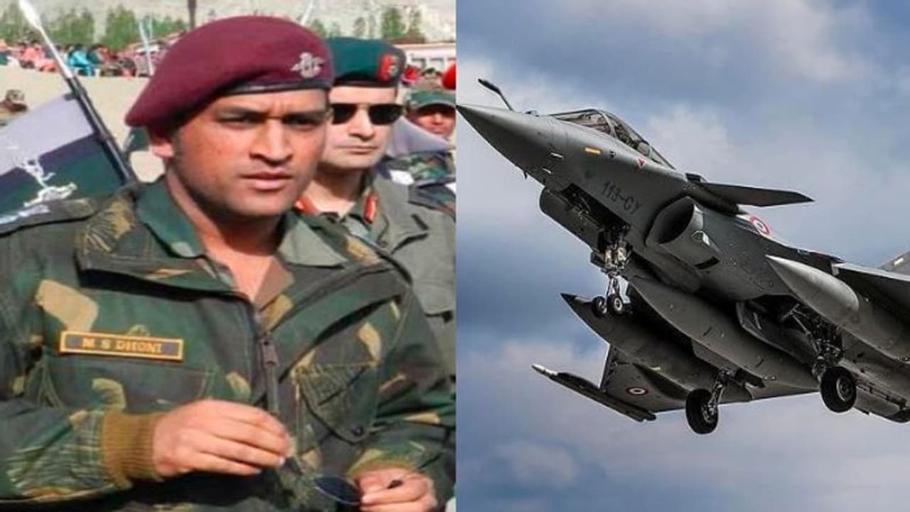 'শ্রেষ্ঠ পাইলটদের হাতেই বিশ্ব সেরা যুদ্ধবিমান', রাফালের বায়ূসেনায় অন্তর্ভুক্তিতে প্রতিক্রিয়া ধোনির 'শ্রেষ্ঠ পাইলটদের হাতেই বিশ্ব সেরা যুদ্ধবিমান', রাফালের বায়ূসেনায় অন্তর্ভুক্তিতে প্রতিক্রিয়া ধোনির