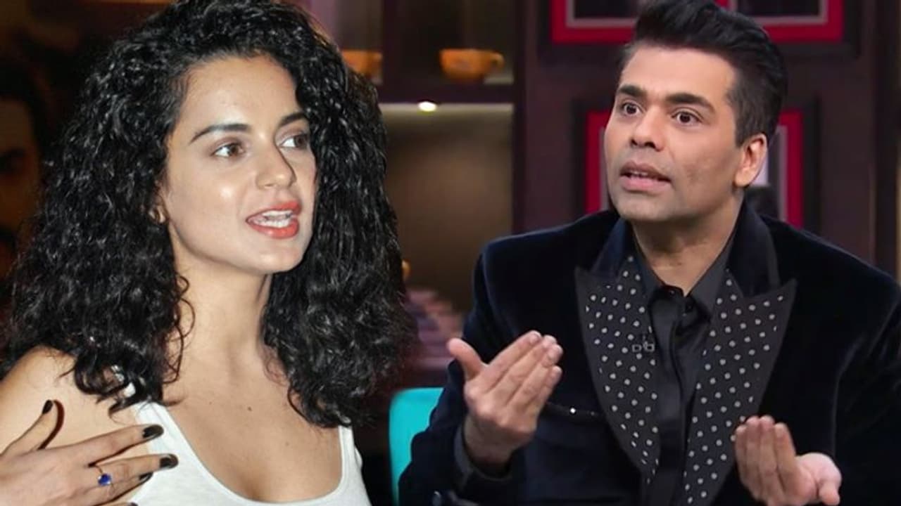 करन ने वाहियात फिल्में बनाईं, इंडस्ट्री उनके पापा की नहीं...शिवसेना के बाद कंगना करन जौहर पर क्यों भड़कीं? करन ने वाहियात फिल्में बनाईं, इंडस्ट्री उनके पापा की नहीं...शिवसेना के बाद कंगना करन जौहर पर क्यों भड़कीं?