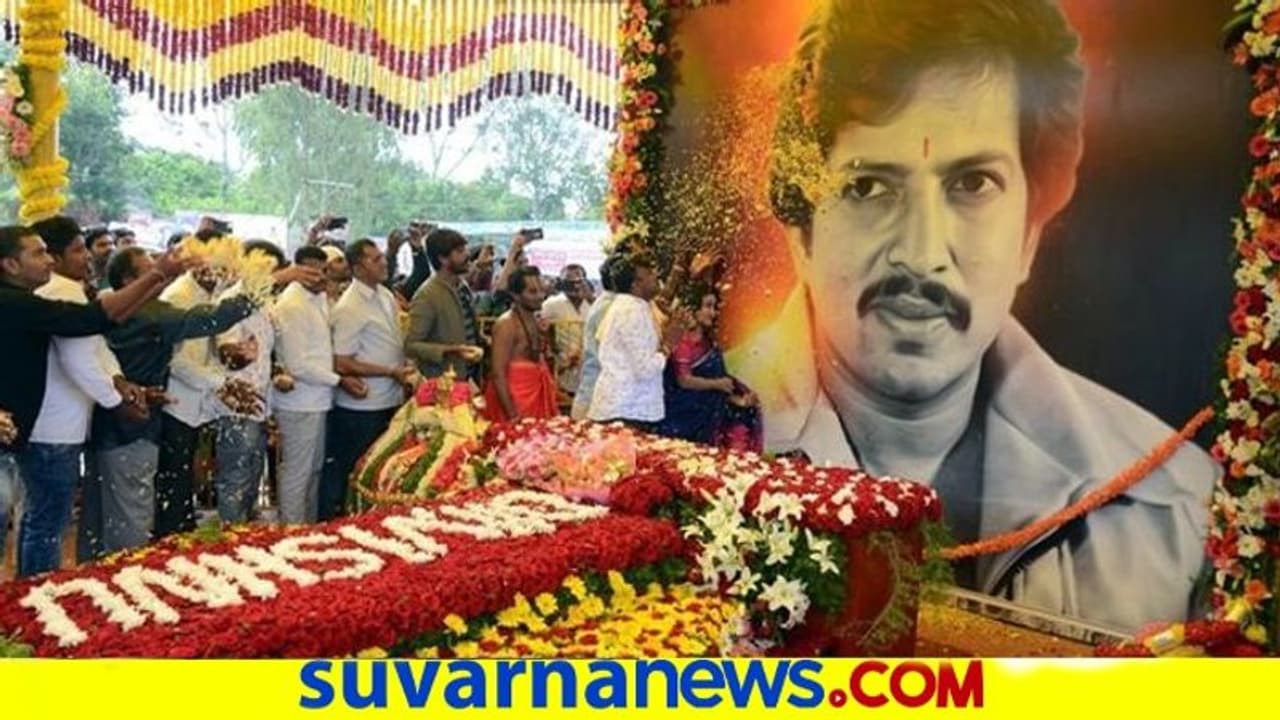 5 ಎಕರೆ ಜಾಗದಲ್ಲಿ ವಿಷ್ಣು ಸ್ಮಾರಕ ನಿರ್ಮಾಣ : ಹಾಲಾಳು ಗ್ರಾಮದಲ್ಲಿ ಭೂಮಿ ಪೂಜೆ