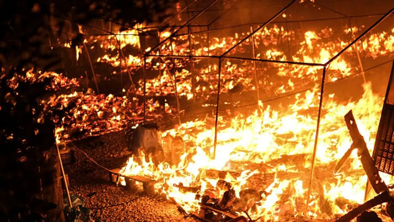 West Bengal: Mystery surrounds massive fire outbreak in Gangasar market; 10 shops burnt West Bengal: Mystery surrounds massive fire outbreak in Gangasar market; 10 shops burnt