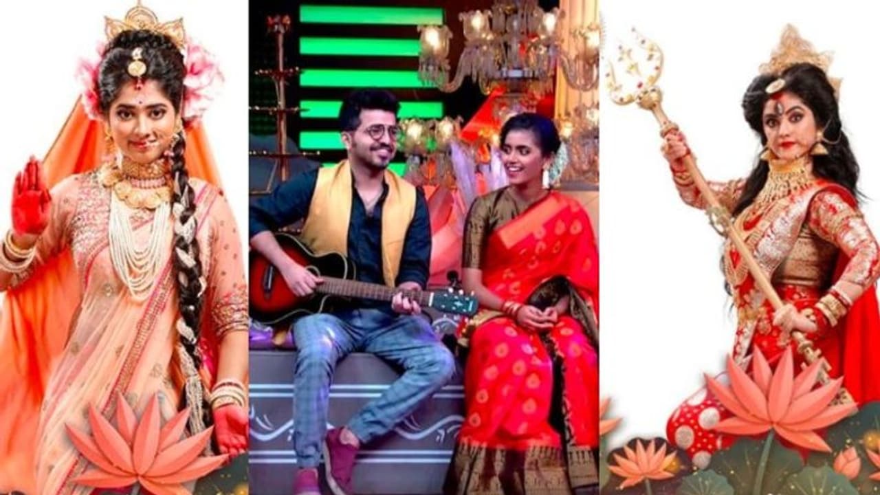 'আগমণীর আরাধনা' থেকে 'দুর্গা সপ্তশতী', রাতভোর থাকছে জিং বাংলার নানা চমক 'আগমণীর আরাধনা' থেকে 'দুর্গা সপ্তশতী', রাতভোর থাকছে জিং বাংলার নানা চমক