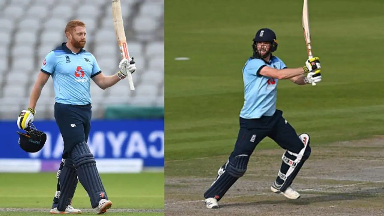 பேர்ஸ்டோ சதம்; பில்லிங்ஸ் அரைசதம்; கிறிஸ் வோக்ஸின் கடைசி நேர காட்டடி..! ஆஸி.,க்கு கடின இலக்கை நிர்ணயித்த இங்கி