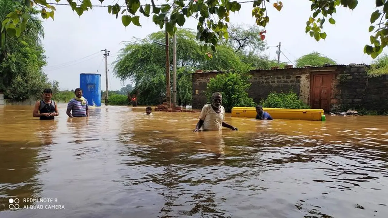 Karnataka rains: Overnight rains flood Bidar's taluk Karnataka rains: Overnight rains flood Bidar's taluk