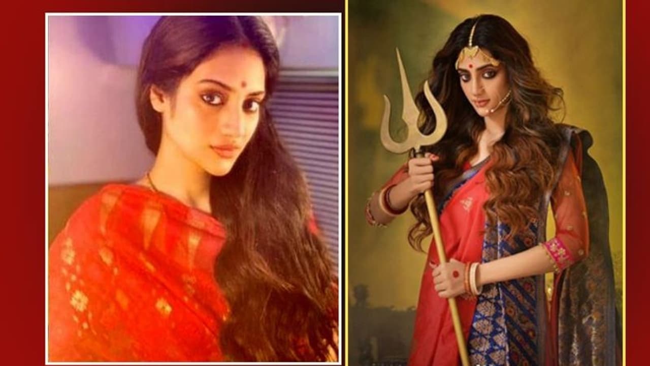 মুসলিম হয়েও হাতে উঠল 'ত্রিশূল', দেবী দূর্গার রূপে নুসরতকে দেখে অশ্লীল মন্তব্য নেটিজেনদের মুসলিম হয়েও হাতে উঠল 'ত্রিশূল', দেবী দূর্গার রূপে নুসরতকে দেখে অশ্লীল মন্তব্য নেটিজেনদের