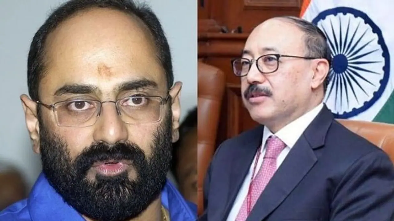 Rajya Sabha MP Rajeev Chandrasekhar, Harsh Vardhan Shringla on list of China observers