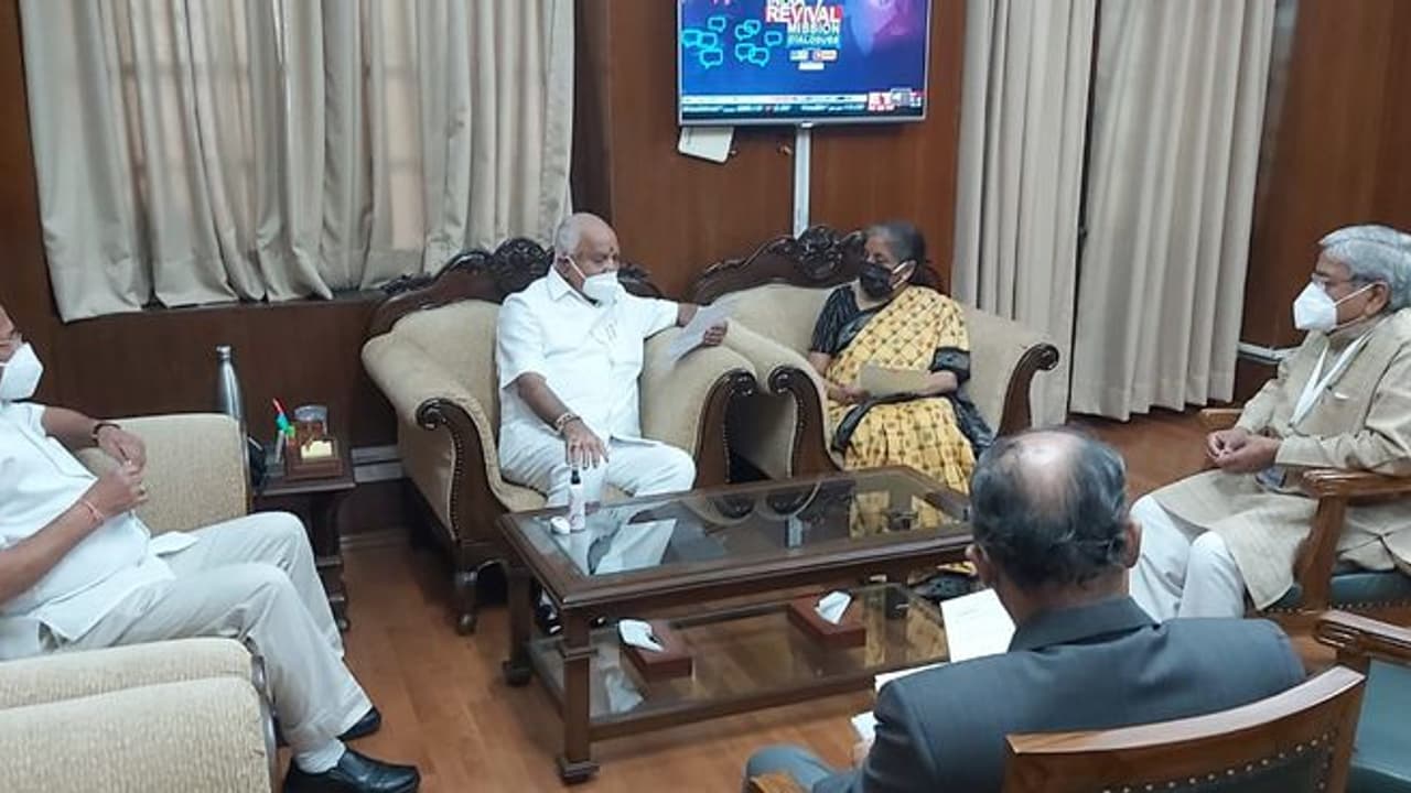 Karnataka CM meets Union ministers, discusses state development; seeks special grant from finance minister