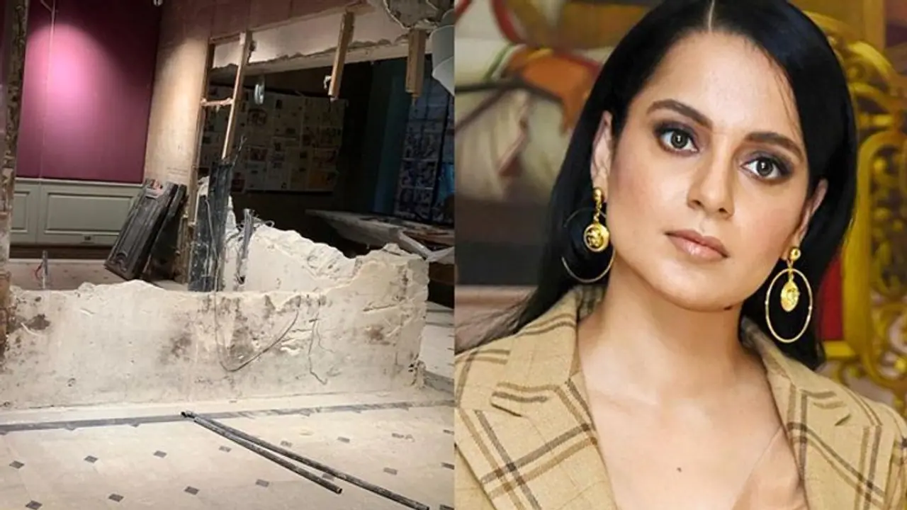 After demolishing Kangana’s building vindictively, BMC says her petition seeking compensation is abuse