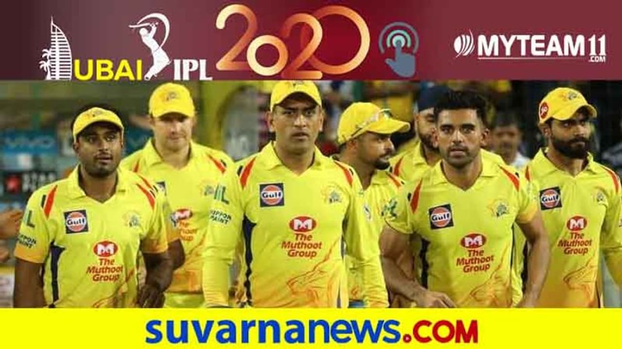 IPL 2020: ಉದ್ಘಾಟನಾ ಪಂದ್ಯಕ್ಕೆ CSK ತಂಡದ ಸಂಭಾವ್ಯ ಪ್ಲೇಯಿಂಗ್ XI IPL 2020: ಉದ್ಘಾಟನಾ ಪಂದ್ಯಕ್ಕೆ CSK ತಂಡದ ಸಂಭಾವ್ಯ ಪ್ಲೇಯಿಂಗ್ XI