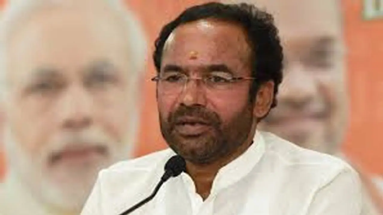 Covid 19: Kishan Reddy, Union minister of state for home, donates food material Covid 19: Kishan Reddy, Union minister of state for home, donates food material
