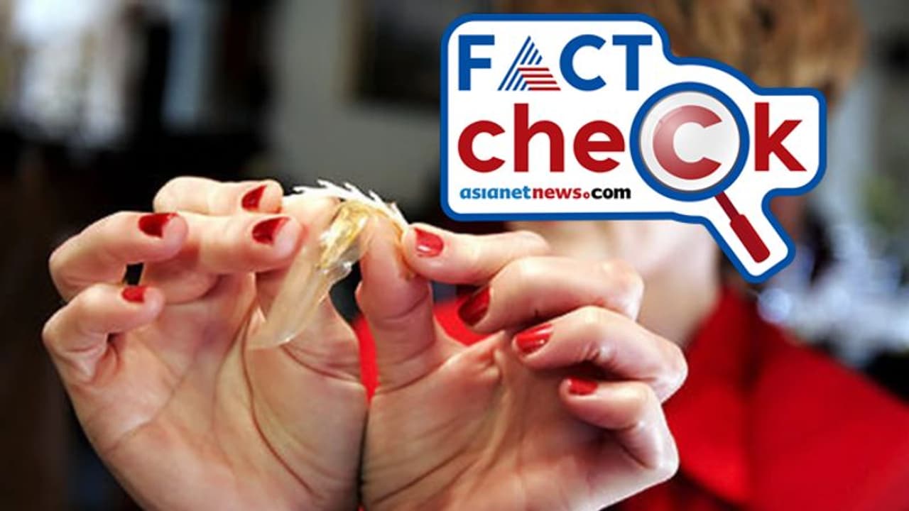 റേപ്പിസ്റ്റുകളെ പൂട്ടാൻ സ്ത്രീകൾക്ക് പ്രത്യേക കോണ്ടം; വിപണിയിൽ ലഭ്യമെന്നത് ശരിയോ? റേപ്പിസ്റ്റുകളെ പൂട്ടാൻ സ്ത്രീകൾക്ക് പ്രത്യേക കോണ്ടം; വിപണിയിൽ ലഭ്യമെന്നത് ശരിയോ?