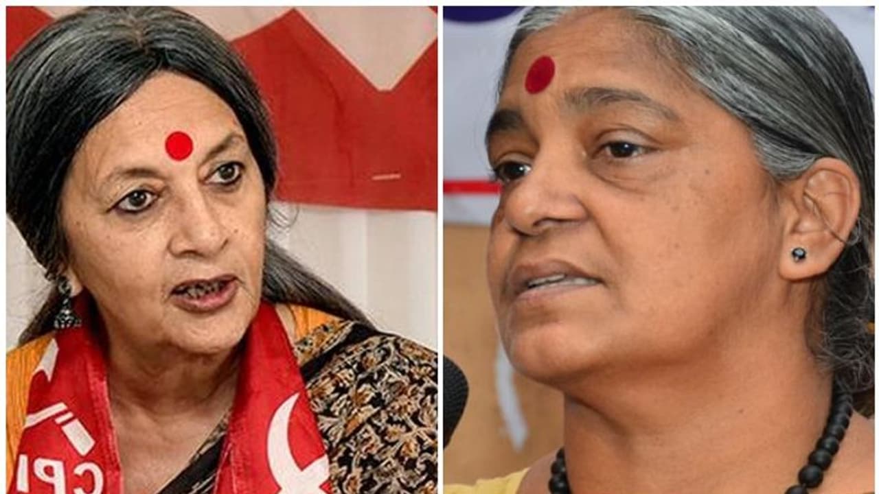 ദില്ലി കലാപം: കുറ്റപത്രത്തിൽ ആനി രാജയുടേയും വൃന്ദാകാരാട്ടിന്റെയും പേരുകളും