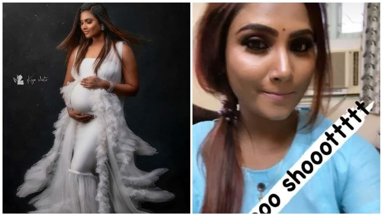 குழந்தை பிறந்து ஒரு மாதம் கூட ஆகல... மீண்டும் ஷூட்டிங்கிற்கு திரும்பிய மைனா நந்தினி... வைரல் வீடியோ...!