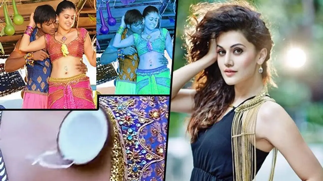 Taapsee Pannu once explained how throwing coconut at her navel was sensuous (Watch Video) Taapsee Pannu once explained how throwing coconut at her navel was sensuous (Watch Video)