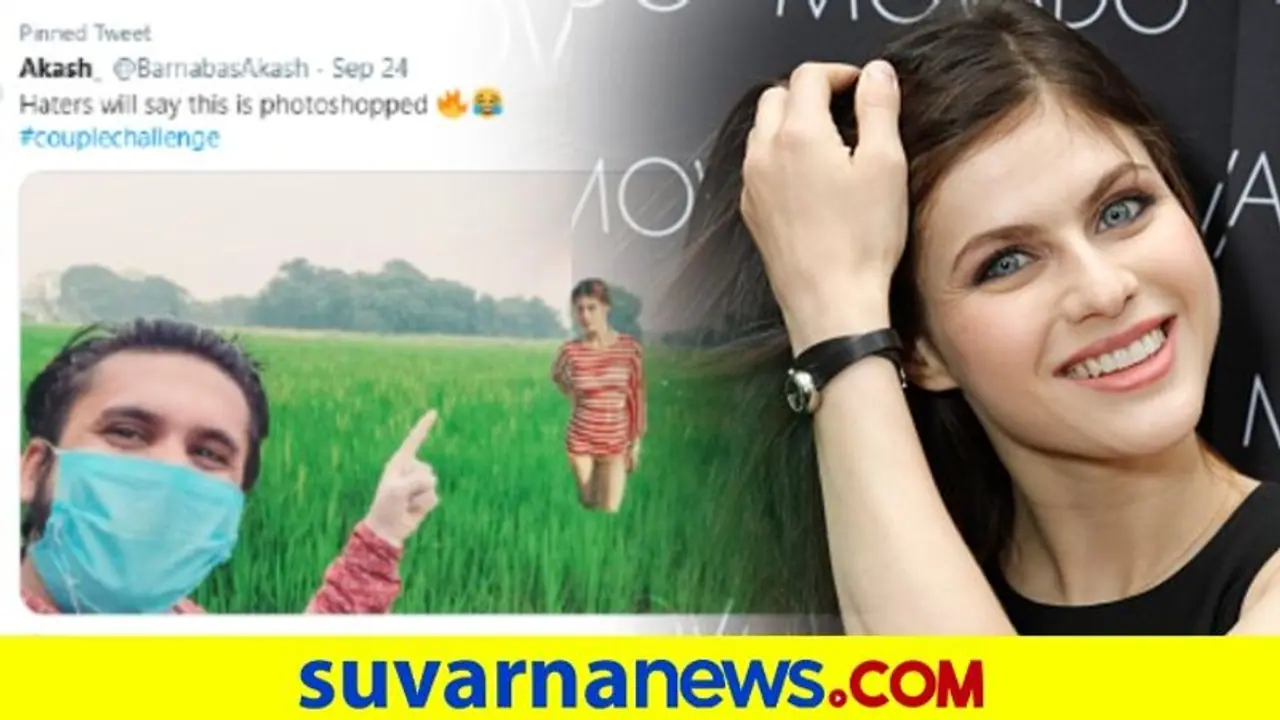 ಕಪಲ್ ಚಾಲೆಂಜ್ನಲ್ಲಿ ಅಮೆರಿಕನ್ ನಟಿ ಜೊತೆಗೇ ಫೋಟೋ ಹಾಕಿದ..! ರಿಪ್ಲೈ ಕೊಟ್ರು ಟಾಪ್ ನಟಿ ಕಪಲ್ ಚಾಲೆಂಜ್ನಲ್ಲಿ ಅಮೆರಿಕನ್ ನಟಿ ಜೊತೆಗೇ ಫೋಟೋ ಹಾಕಿದ..! ರಿಪ್ಲೈ ಕೊಟ್ರು ಟಾಪ್ ನಟಿ