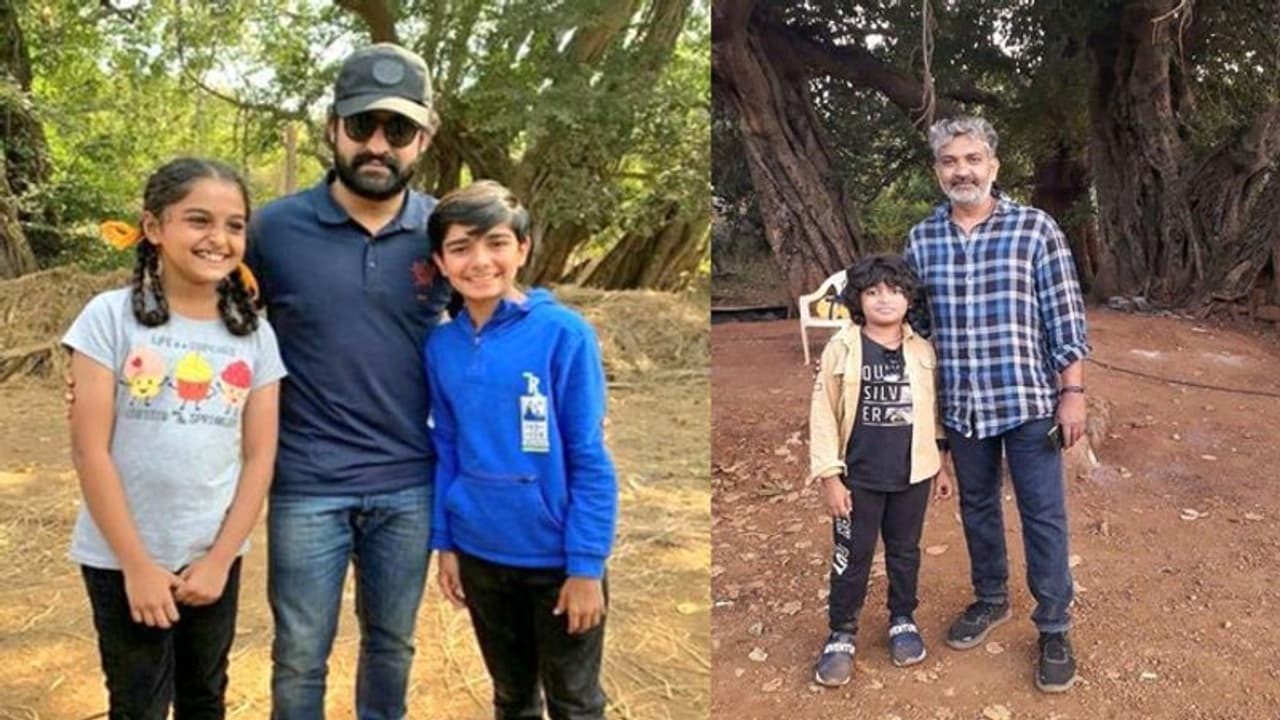 ‘ఆర్ఆర్ఆర్’: చిన్నప్పటి చరణ్, ఎన్టీఆర్లుగా ఈ పిల్లలే ‘ఆర్ఆర్ఆర్’: చిన్నప్పటి చరణ్, ఎన్టీఆర్లుగా ఈ పిల్లలే