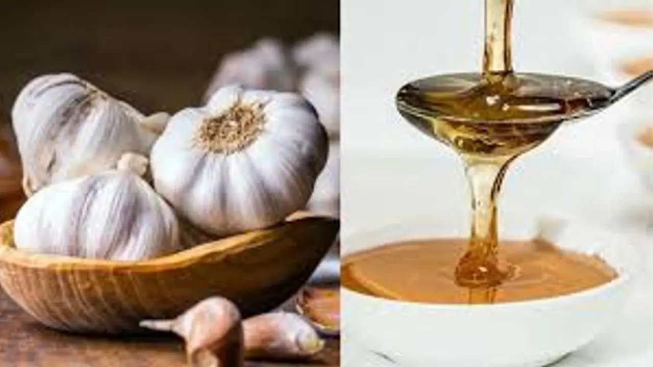 garlic and honey garlic and honey